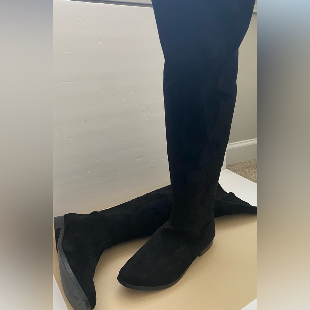Black Micro Suede IMPO Over the Knee Boot- Size 7 - Picture 10 of 12
